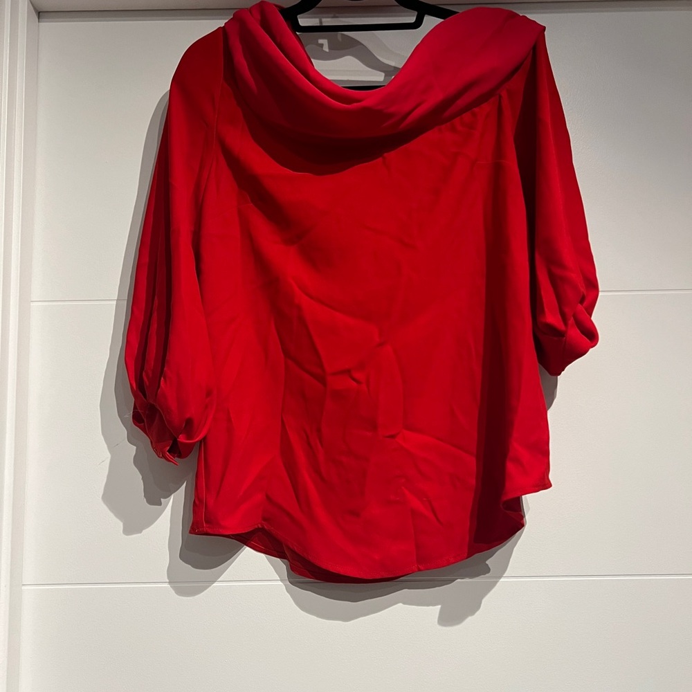 Tuckernuck red blouse